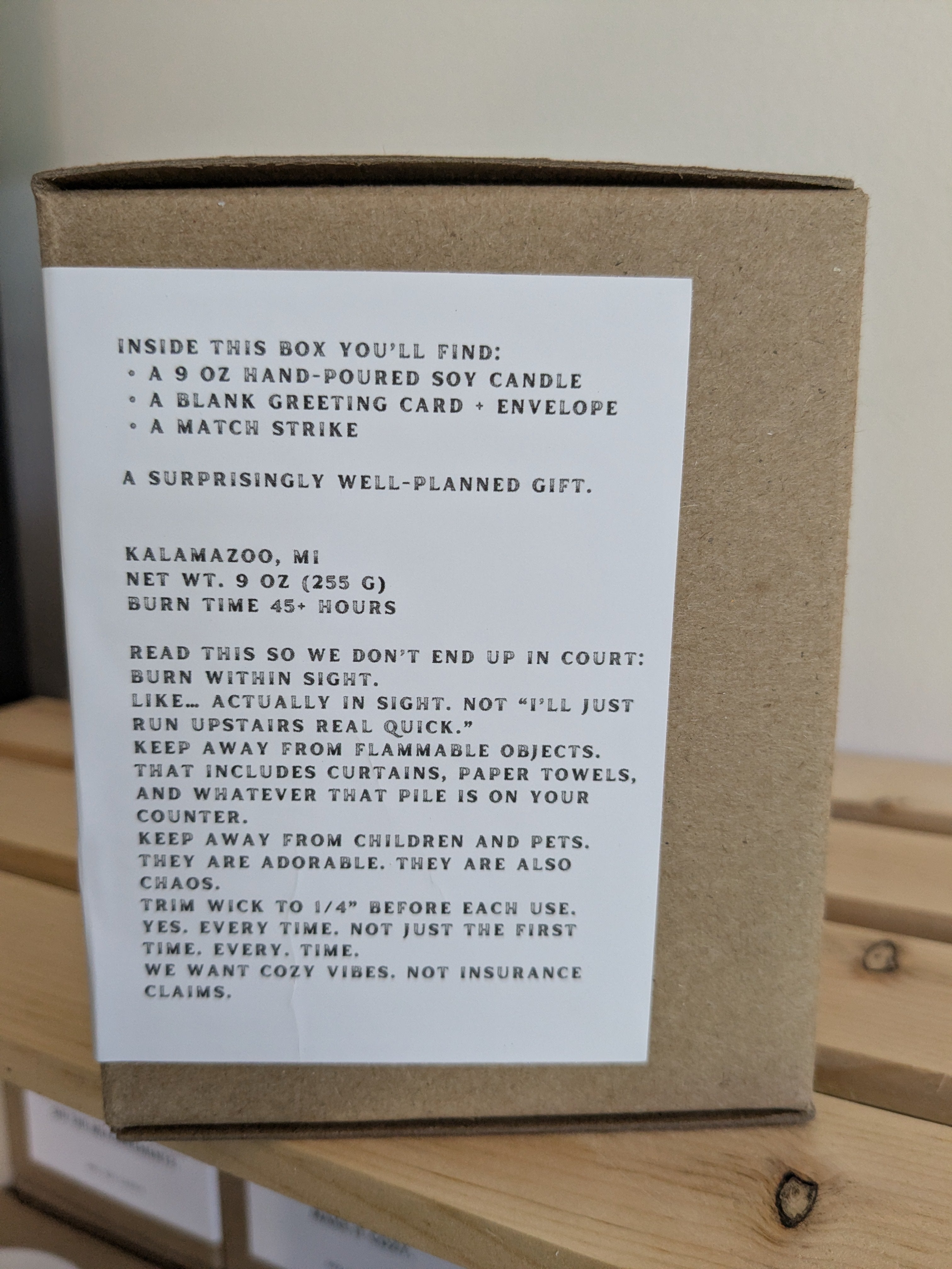Dad Candle - Bad Jokes. Good Advice. Father's Day gift